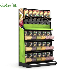 Ecobox TG-08 1.2M Width grain candy nuts foodstuff displays shelf