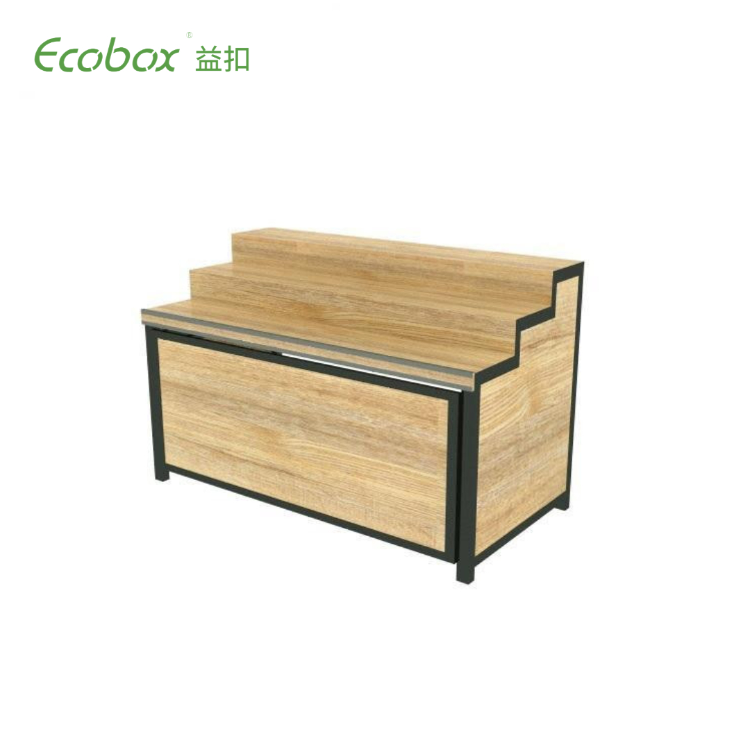 Ecobox GMG-001 Wooden supermarket bulk food shelf 