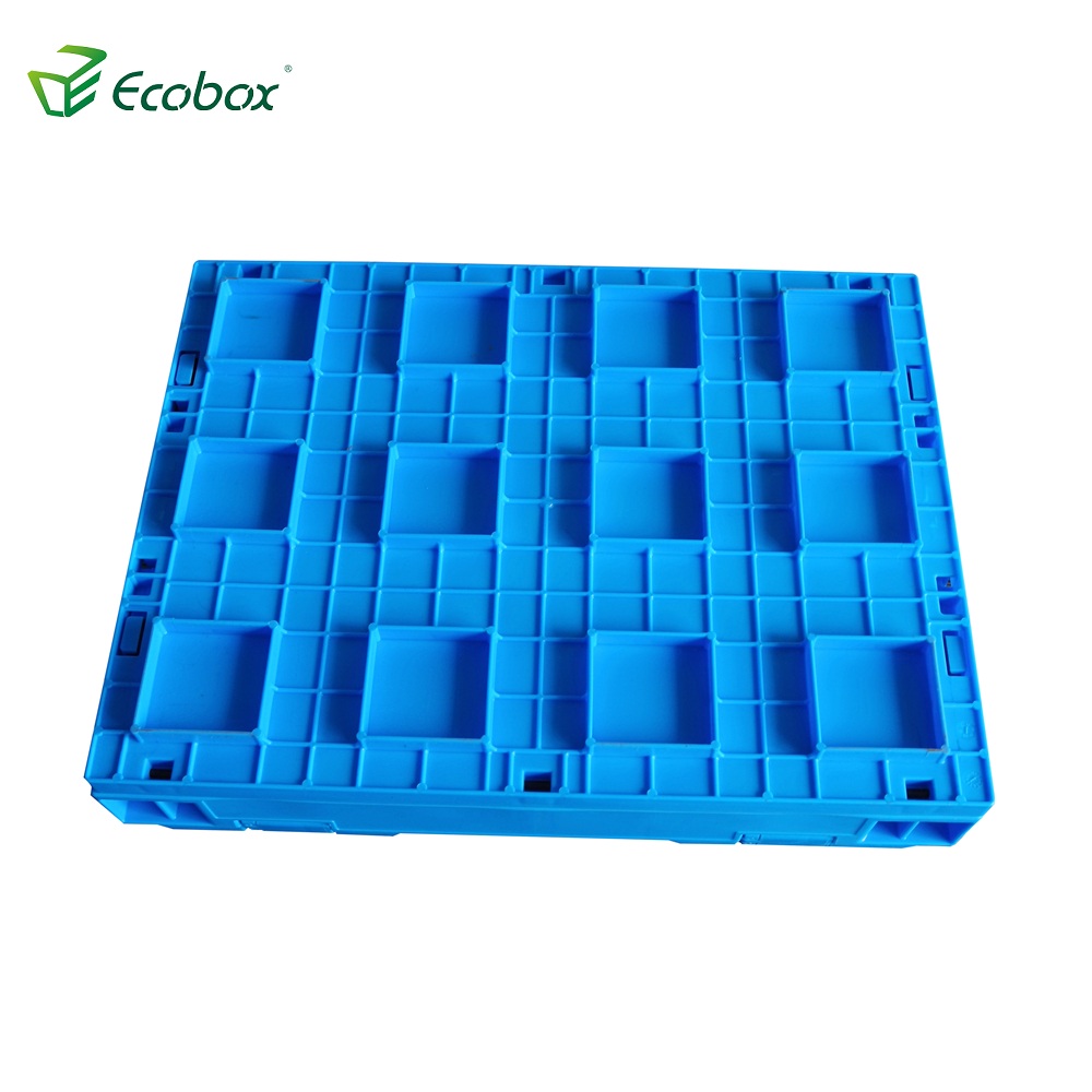 Ecobox 40x30x32cm collapsible folding plastic bin storage container box transportation box