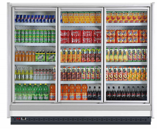 Glass Door Upright Freezer