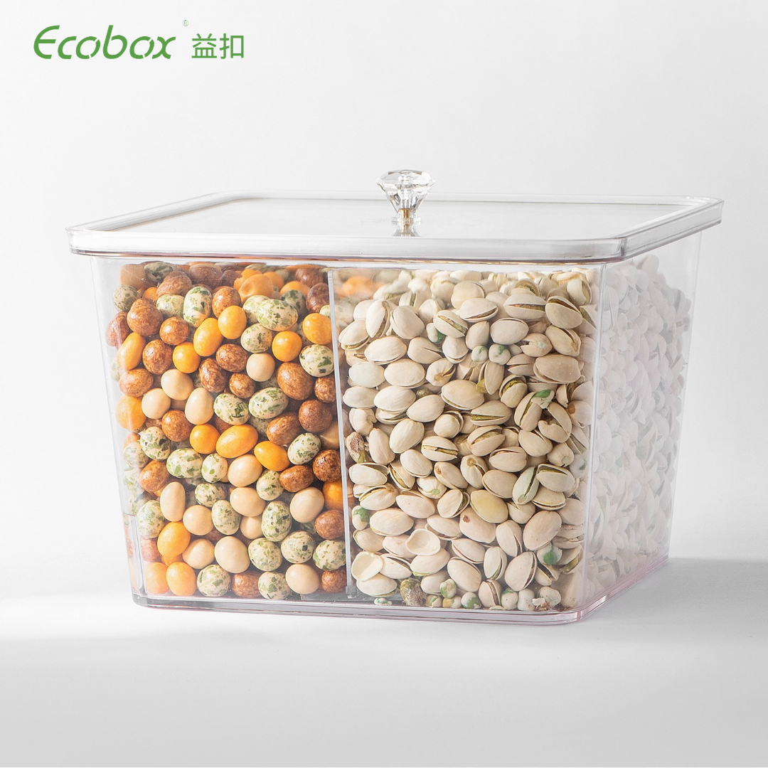 Ecobox MF-02 airtight bulk nuts bin jar