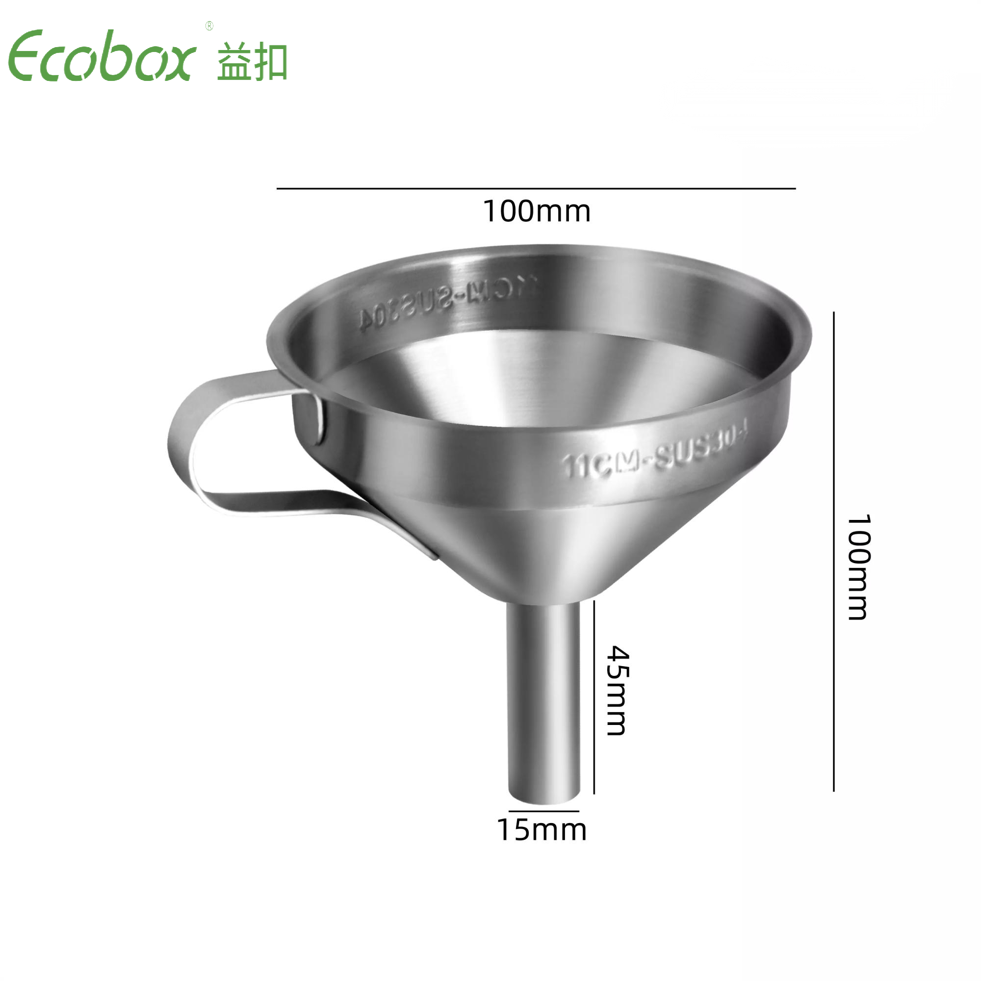 Ecobox stainless food grade oil liquid drum dispenser container for zerowaste shops