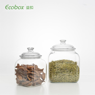 Ecobox SPH-FB250 airtight bulk food cereal jar container