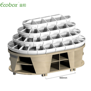 Ecobox G010 supermarket bulk food displays with Ecobox supermarket bins